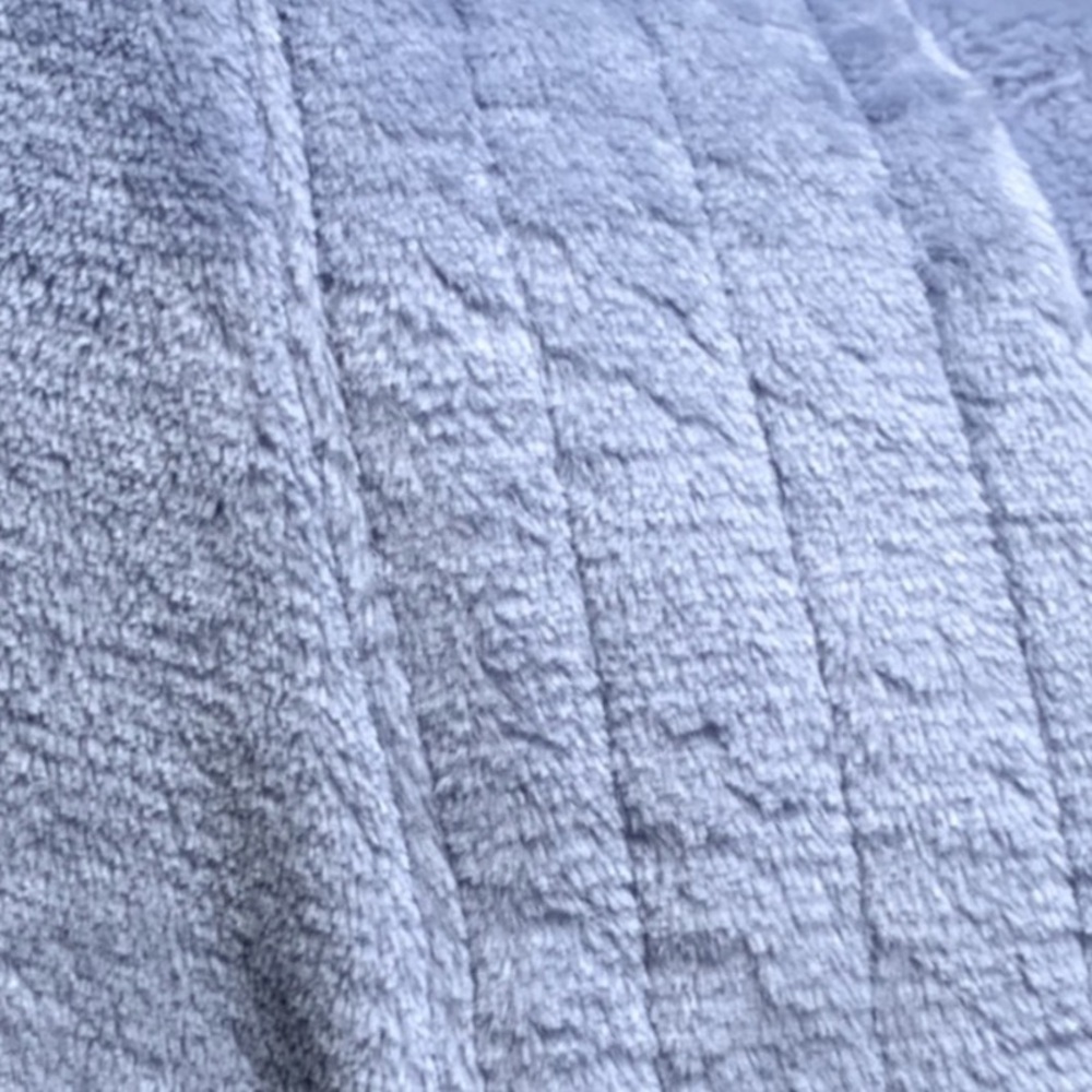 LANDSEND Wms PETITE Cozy Plush Long Fleece Robe - Picture 2 of 3